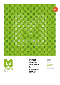 MONDEO & LITTLE GIANT - Catalogo Pompe Scarico Condensa 2018
